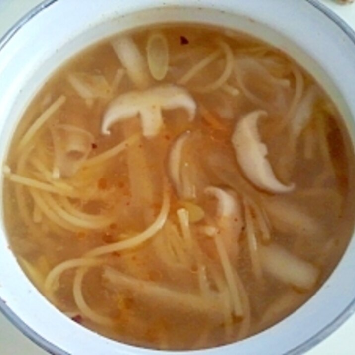 酸辣湯スープスパ＋＋